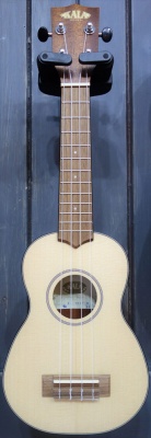 Kala KA-SSTU-S Solid Spruce Travel Soprano Ukulele