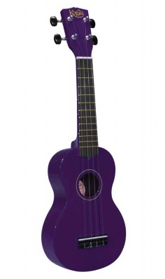 Korala UKS-30-PU Soprano Ukulele, Purple
