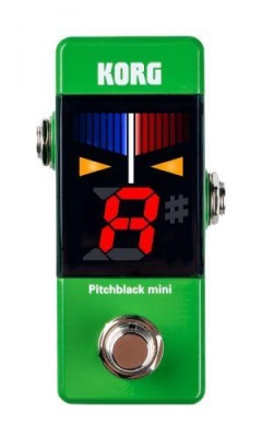 Korg Pitchblack Mini Pedal Tuner, Green