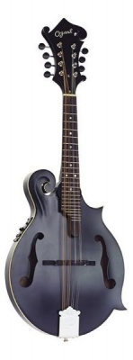 Ozark 2355EBK F Style Electro Mandolin, Black