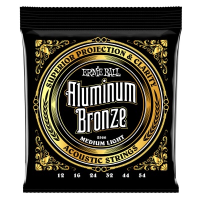 Ernie Ball ALUMINIUM BRONZE MEDIUM/LIGHT SET 12-54