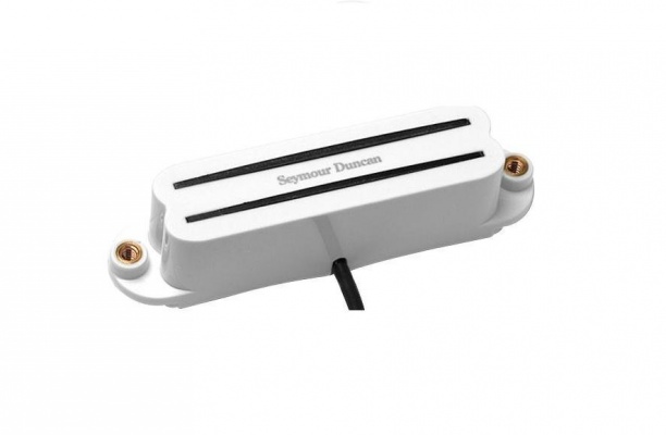 Seymour Duncan SHR-1b Hot Rails Bridge Pickup White