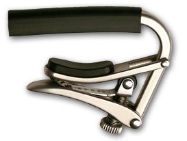 Shubb Standard Capo for Steel String Guitar, Polished Nickel