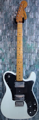 Squier Vintage Modified Telecaster Deluxe, Maple Fingerboard, Olympic White