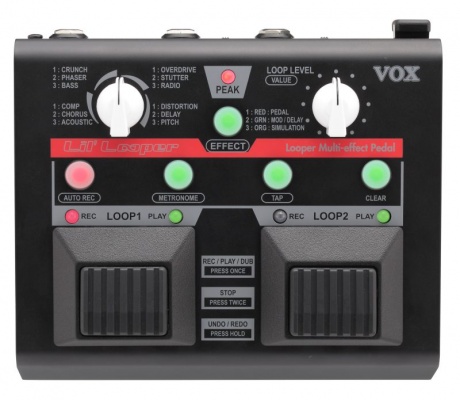 VOX Lil' Looper Multi Effects Pedal VLL1