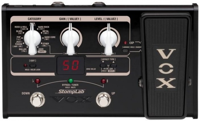 VOX Stomplab IIG Guitar Multi Effects Pedal