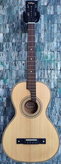 Vintage 'Viaten' Paul Brett Acoustic Tenor Guitar, Natural