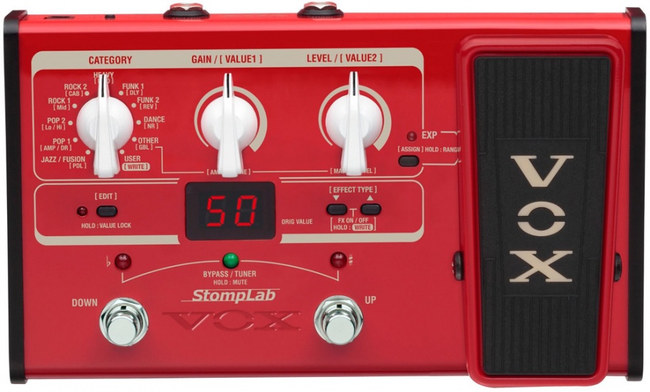 VOX StompLab IIB Bass Multi-Effects Pedal
