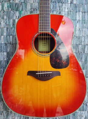 Yamaha FG830 Acoustic Guitar, Autumn Burst