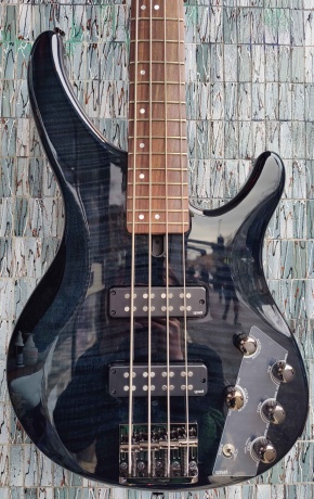 Yamaha TRBX604FM 4-String Bass, Translucent Black