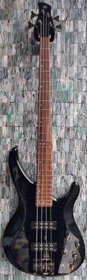 Yamaha TRBX604FM 4-String Bass, Translucent Black